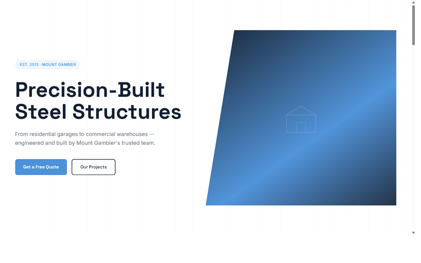 Concept B: Steel & Stone