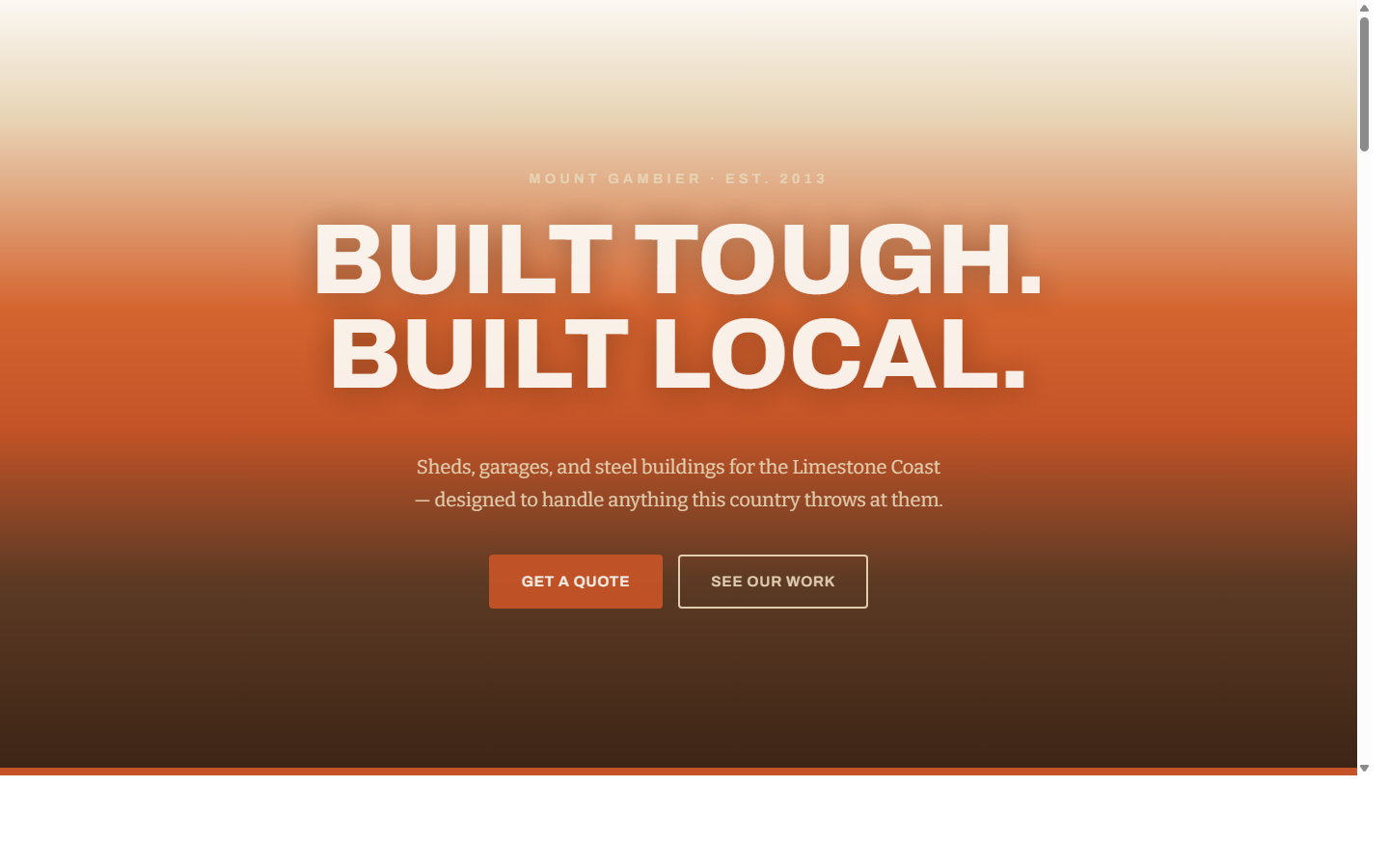 Concept C: Outback Built